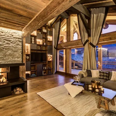 公寓 Vistas Luxurious Chalet With Jacuzzi 韦尔比耶